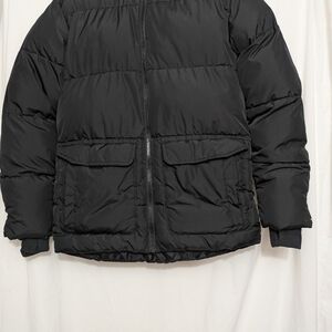 All in Motion Kids Black Puffer Jacket L